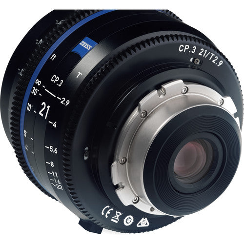 Zeiss CP.3 21mm T2.9 Compact Prime Lens (Canon EF Mount)