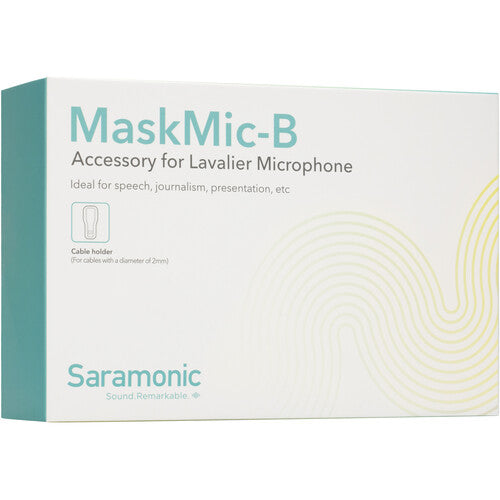Saramonic Protective Face Mask with Lavalier Compartment (Black)