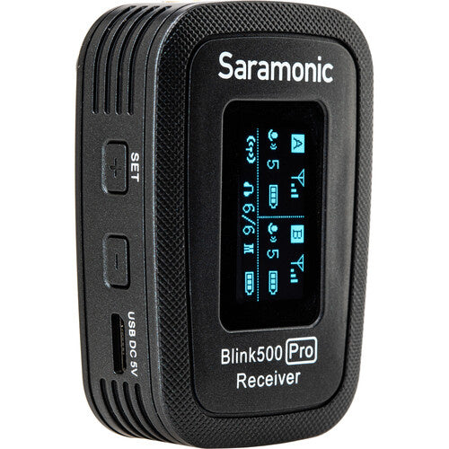 Saramonic Blink 500 Pro RX Dual-Channel Camera-Mount Digital Wireless Receiver (2.4 GHz)