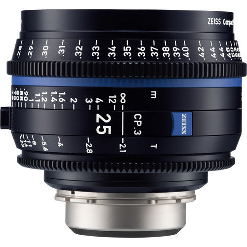 Zeiss CP.3 25mm T2.1 Compact Prime Lens (Canon EF Mount)