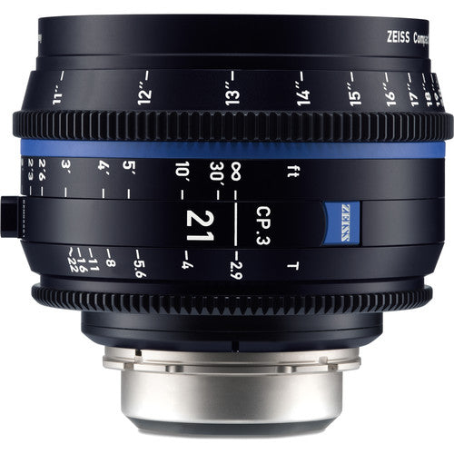 Zeiss CP.3 21mm T2.9 Compact Prime Lens (Canon EF Mount)