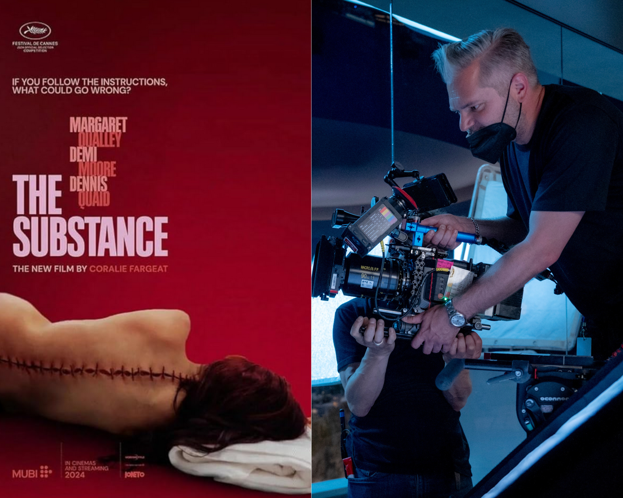 The Cinematography Podcast Episode 285 - Capturing the essence of The Substance: Benjamin Kracun, BSC