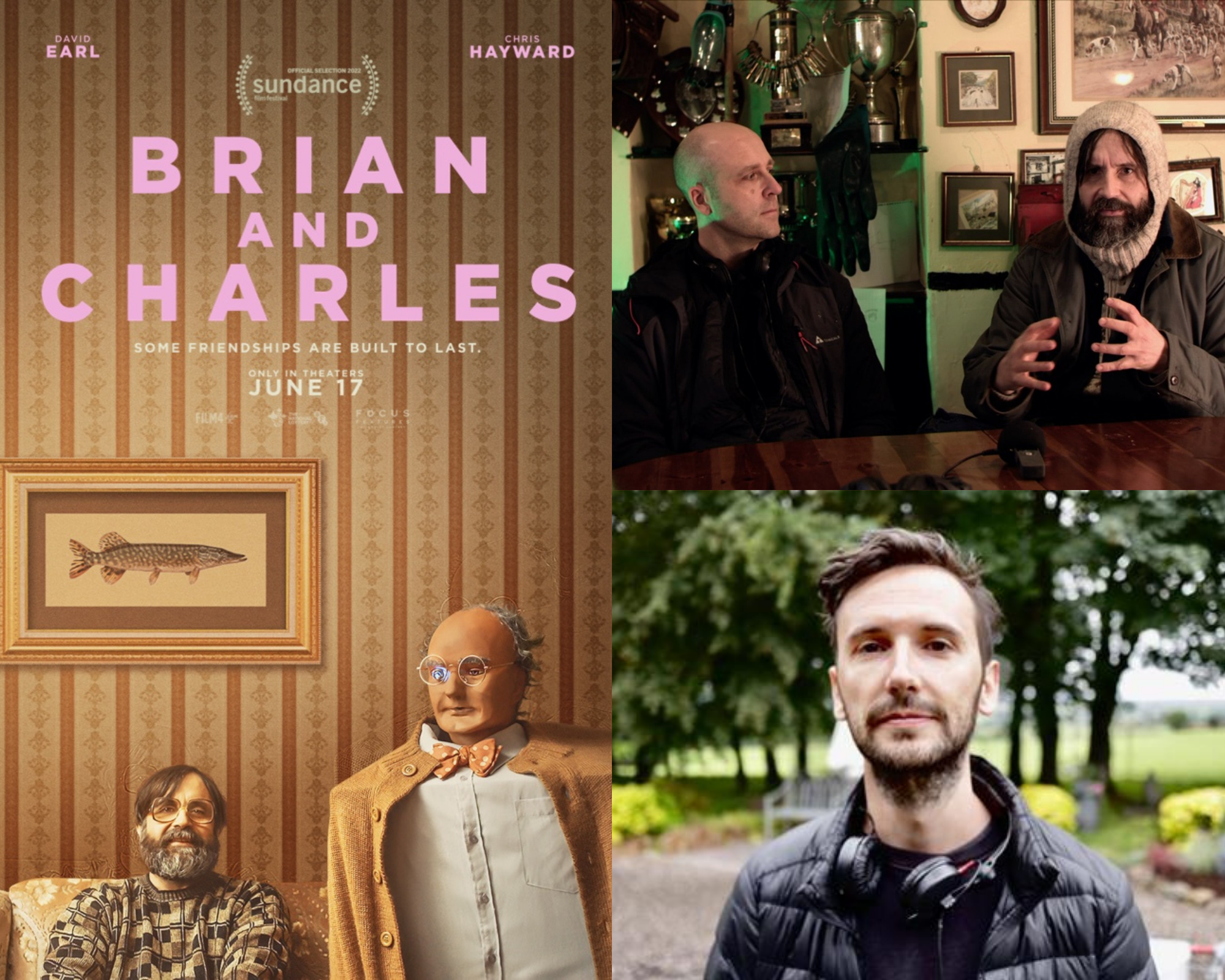 The Cinematography Podcast Episode 173 - Director Jim Archer, actors and writers David Earl and Chris Hayward on the offbeat film, Brian and Charles
