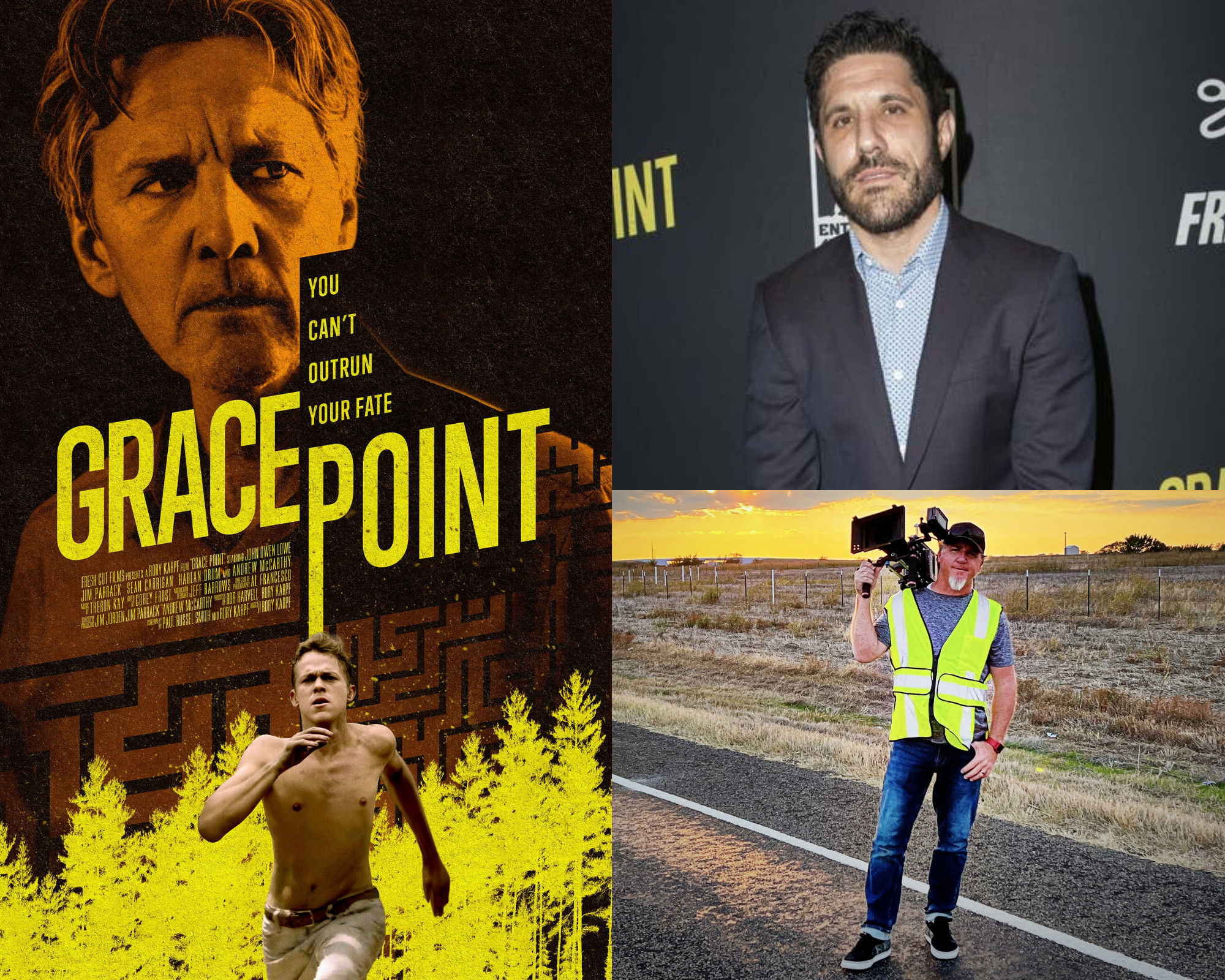 The Cinematography Podcast Episode 304 - Grace Point indie film director Rory Karpf & DP Al Francesco