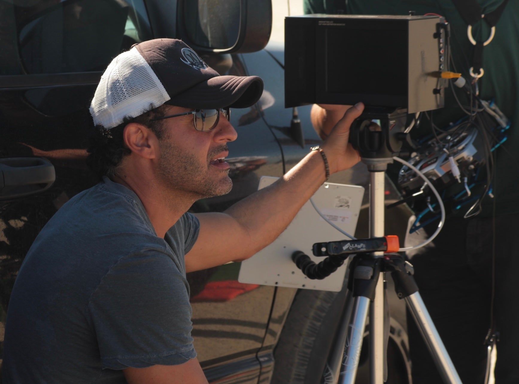 The Cinematography Podcast Episode 142 - Cinematographer Maz Makhani on the Netflix film The Guilty, directed by Antoine Fuqua