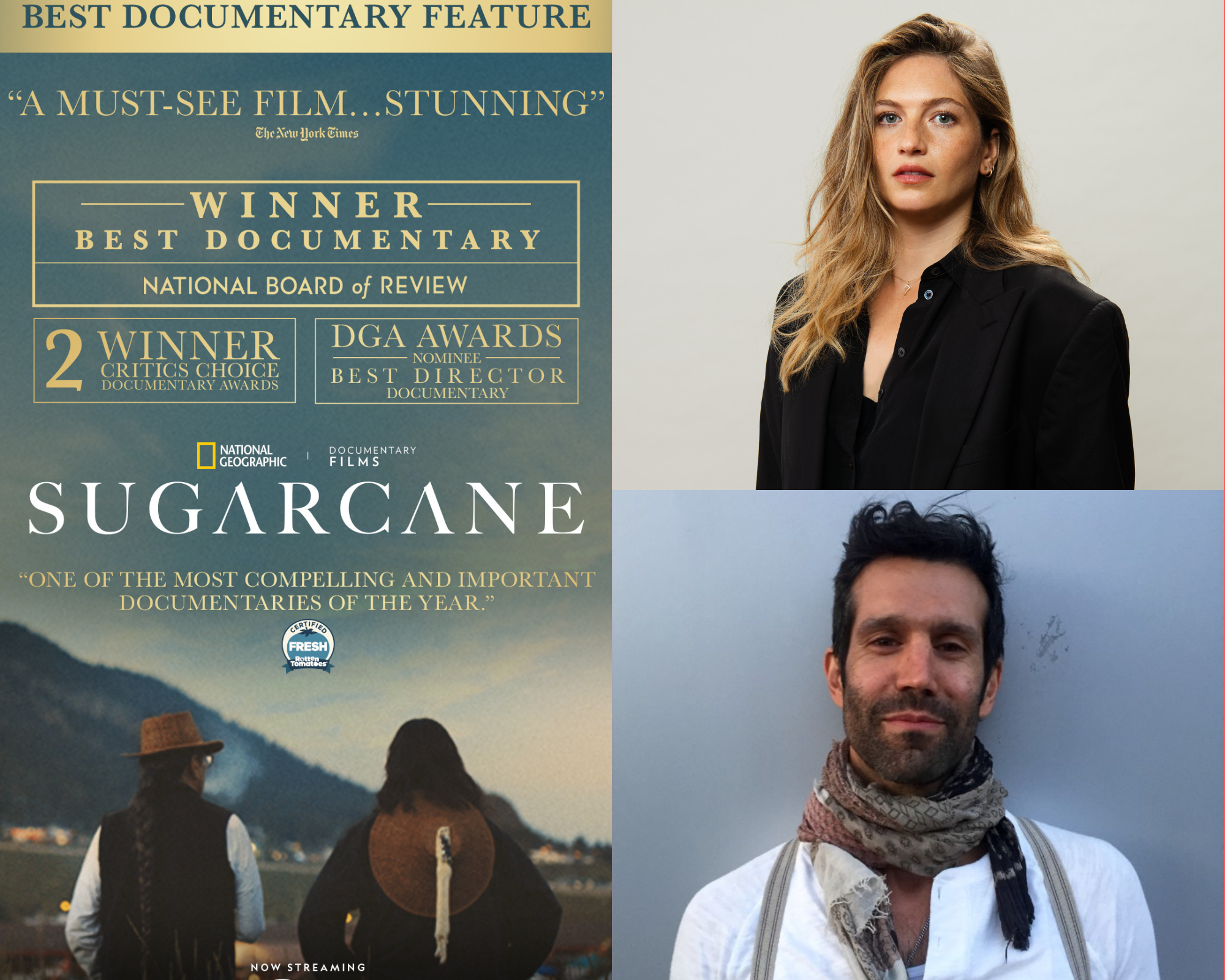 The Cinematography Podcast Episode 300 - Sugarcane filmmakers Emily Kassie and Christopher LaMarca