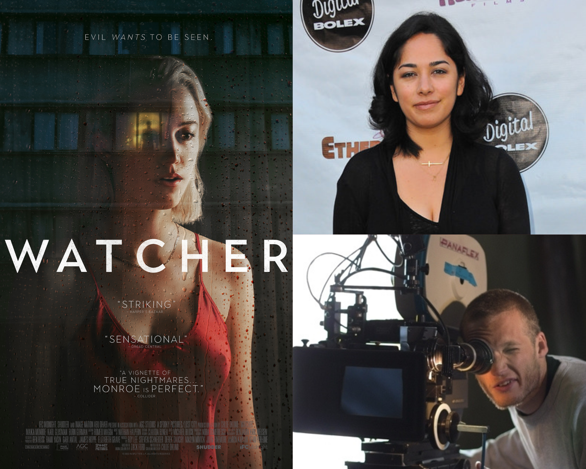 The Cinematography Podcast Episode 172 - Director Chloe Okuno and DP Benjamin Kirk Nielsen, DFF on directing and shooting the film Watcher