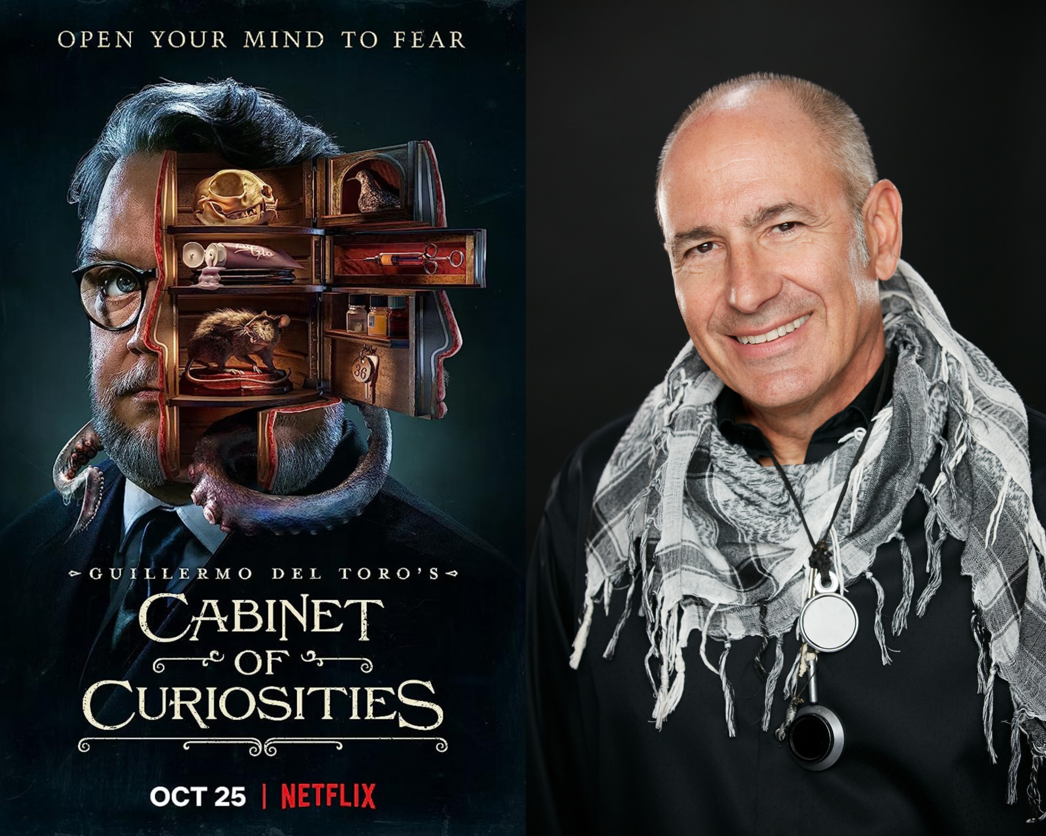 The Cinematography Podcast Episode 226 - Cabinet of Curiosities cinematographer Anastas Michos, ASC, GSC