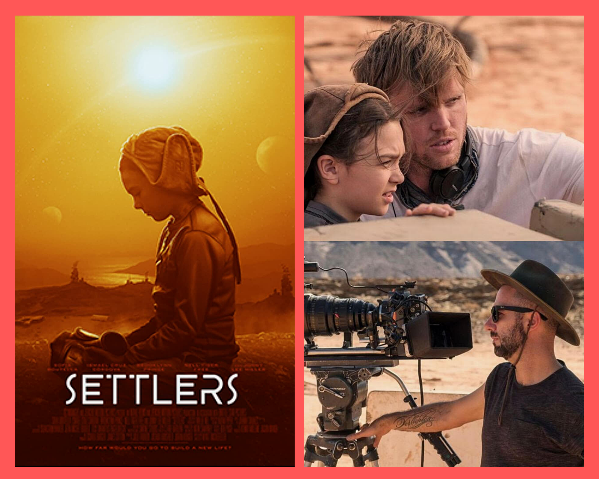 The Cinematography Podcast Episode 140 - Director Wyatt Rockefeller and cinematographer Willie Nel, SASC on the indie science fiction movie Settlers
