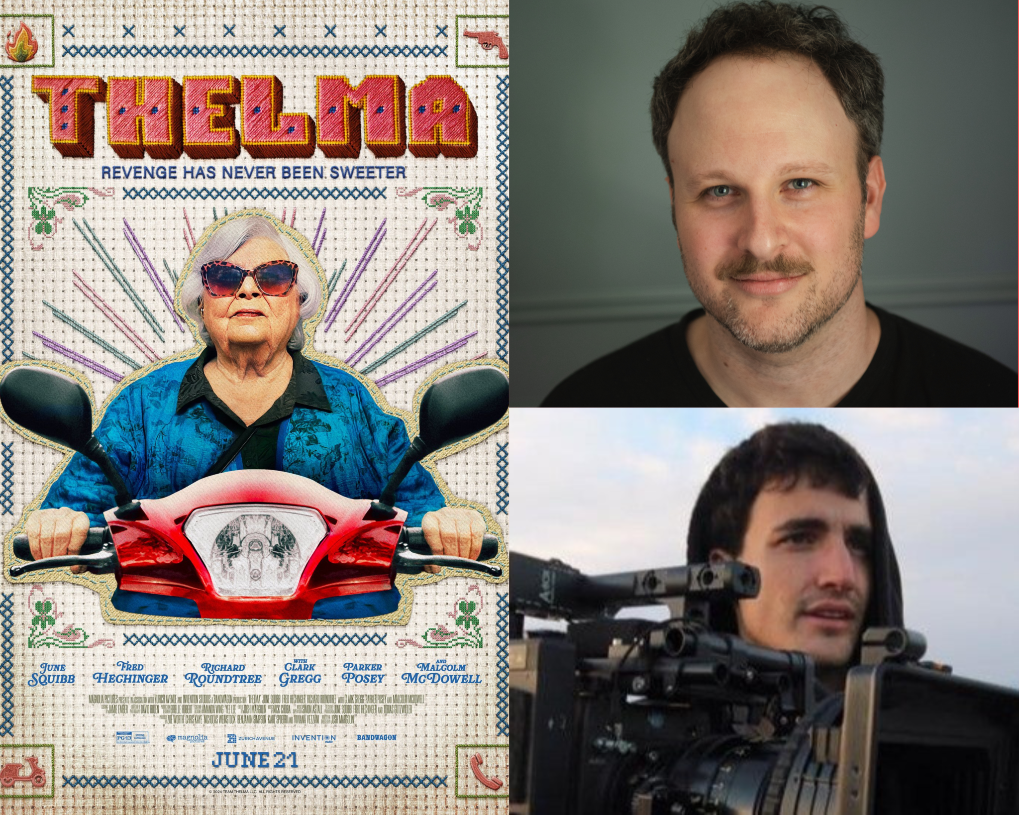 The Cinematography Podcast Episode 288 - Action comedy redefined: Thelma director Josh Margolin and DP David Bolen