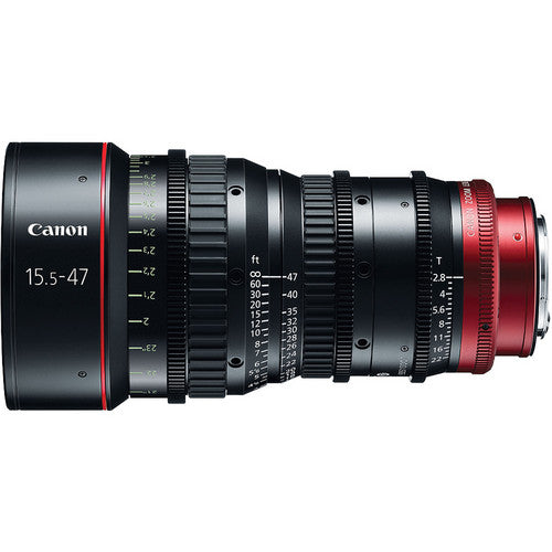 Canon CN-E 15.5-47mm T2.8 L SP Wide-Angle Cinema Zoom Lens with EF Mount