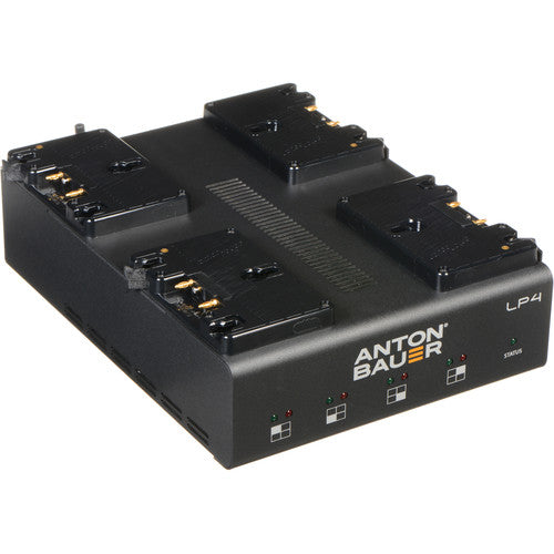 Anton Bauer LP4 Quad Gold-Mount Battery Charger - (*OPEN BOX*) — Hot ...