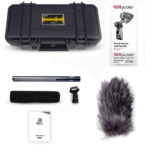 Deity Microphones S-Mic 2 Location Kit Moisture-Resistant Shotgun Microphone with Pistol Grip Shockmount and Windjammer  (*OPEN BOX*)
