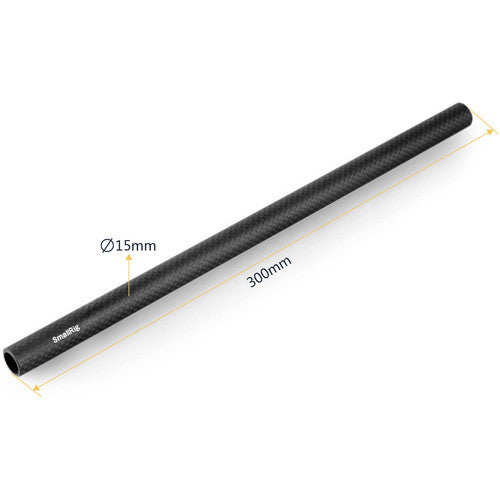 SmallRig 15mm Carbon Fiber Rod - 30cm 12 inch (2pcs)