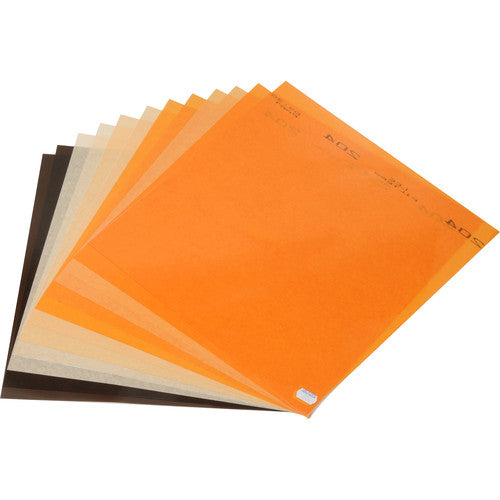 LEE Filters Tungsten to Daylight Lighting Filter Pack - 12 Sheets 10 x 12
