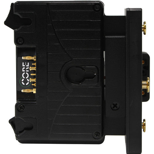 Core SWX Helix Gold Mount to Gold Mount Hot Swap/Shark Fin Battery Mount Plate