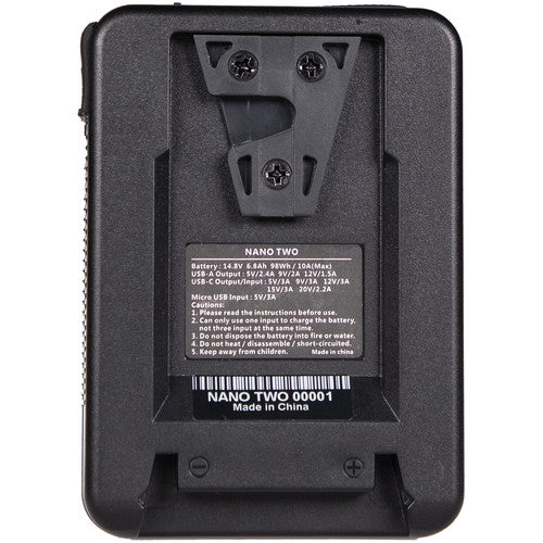 Fxlion Nano TWO Ultracompact V-Mount Battery (98Wh)