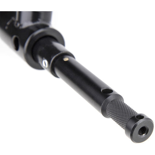 Kupo Lightweight Telescopic Hanger with 5/8" Baby Stud (Long, Black)