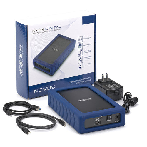 Oyen Digital 16TB Novus USB-C 3.2 Gen 2 Rugged Desktop Hard Drive