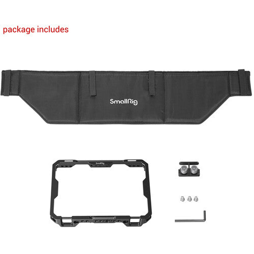 SmallRig Cage with Sun Hood & HDMI Clamp for 7" Blackmagic Design Video Assist