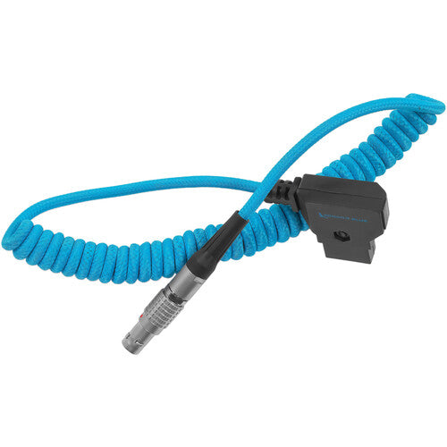 Kondor Blue D-Tap to LEMO 2-Pin 0B Male Power Cable (Coiled)