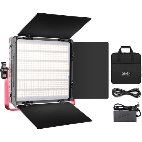 GVM RGB LED Studio Video Light 
Bi-Color Soft Light Panel