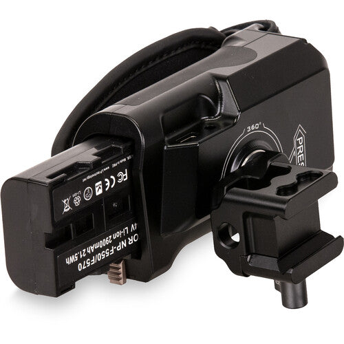 Tilta Left-Side Advanced Power Handle with Run/Stop for F570 Battery (Black, Type VI)