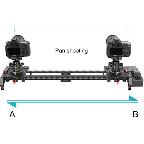 GVM Wireless Carbon Fiber Motorized Camera Slider (47")