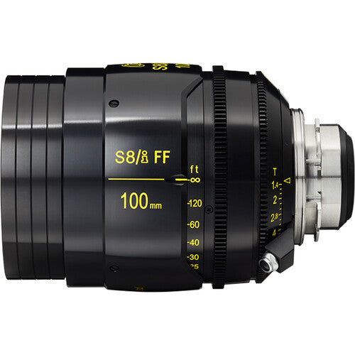 Cooke S8/i Full Frame Plus 100mm T1.4 Prime Lens (PL Mount, Feet/Meters)