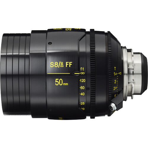 Cooke S8/i Full Frame Plus 50mm T1.4 Prime Lens (PL Mount, Feet/Meters)