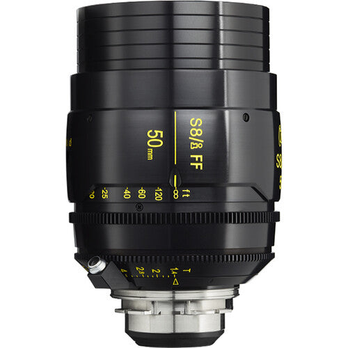 Cooke S8/i Full Frame Plus 50mm T1.4 Prime Lens (PL Mount, Feet/Meters ...