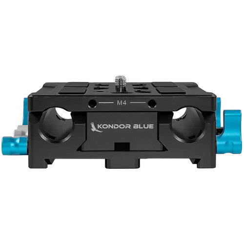 Kondor Blue Universal 15mm LWS Bridge Plate for ARRI/RED/URSA/C70/VENICE (Raven Black)