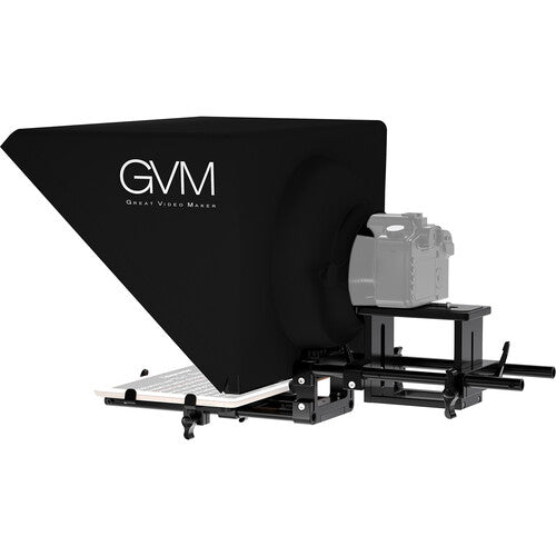 GVM Teleprompter for Tablets and Smartphones with Bluetooth Remote and App