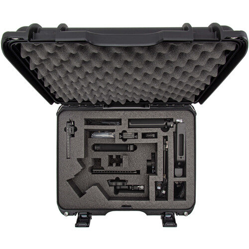 Nanuk Waterproof Hard Case with Custom-Cut Foam Insert for DJI RS 3 and RS 3 Pro Combo (Black)