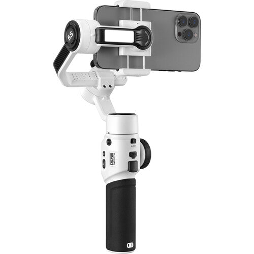 Zhiyun SMOOTH 5S Pro Smartphone Vlogging Stabilizer (White)