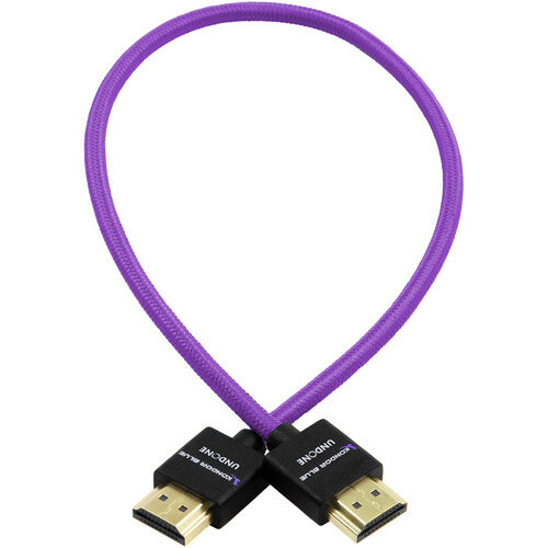 Kondor Blue High-Speed HDMI Cable (Purple, 16")
