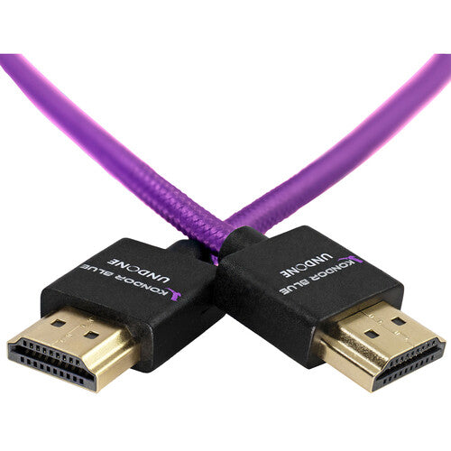 Kondor Blue High-Speed HDMI Cable (Purple, 16")