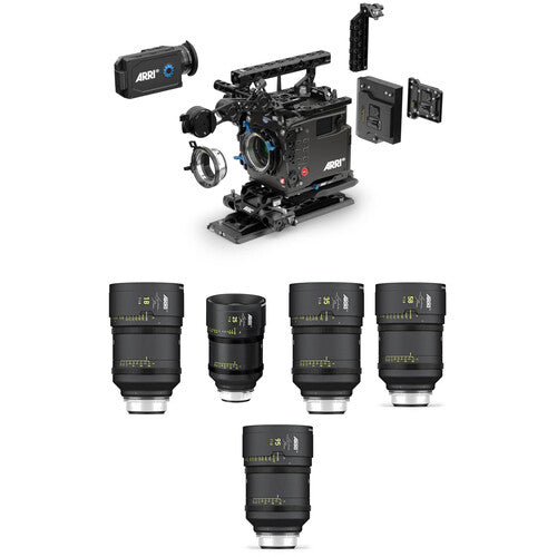 ARRI ALEXA 35 Production Set (19mm Studio) with 5x Signature Prime Lenses (Feet)