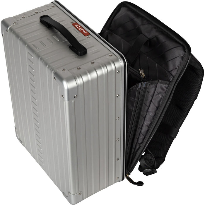Aleon Hard Aluminum Backpack (17", Platinum)