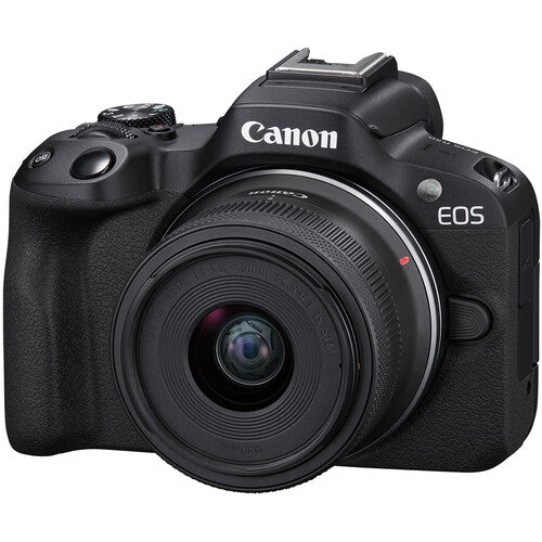 【美品】Canon EOS R50 18-45mm＋sigmaレンズ付 Canon EOS R50 Mirrorless Camera with 18-45mm Lens (Black