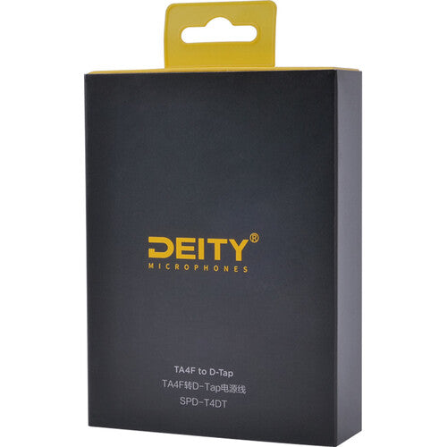 Deity Microphones SPD-T4DT TA4F to D-Tap DC Power Cable