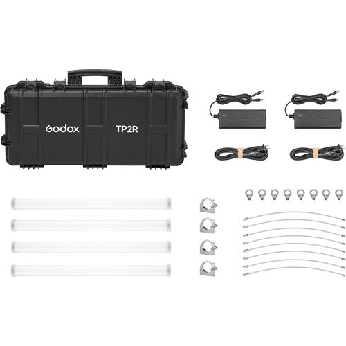 Godox KNOWLED TP2R Pixel RGB LED Tube Light (2', 4-Light Kit) — Hot Rod  Cameras