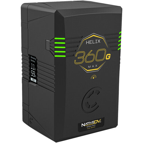 Core SWX Helix Max 360 Lithium-Ion Dual-Voltage Battery (367Wh, Gold Mount)