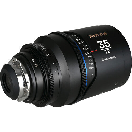 Venus Optics Laowa Proteus 2X 35mm T2 Anamorphic Cine Lens (Blue, PL Mount with Interchangeable EF Bayonet)