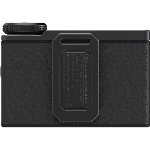 Hollyland LARK MAX Solo Wireless Microphone System (2.4 GHz, Black) with HL-OLM02 Omnidirectional Lavalier Microphone Kit