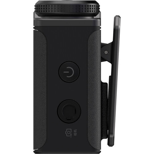 Hollyland LARK MAX Solo Wireless Microphone System (2.4 GHz, Black) with HL-OLM02 Omnidirectional Lavalier Microphone Kit