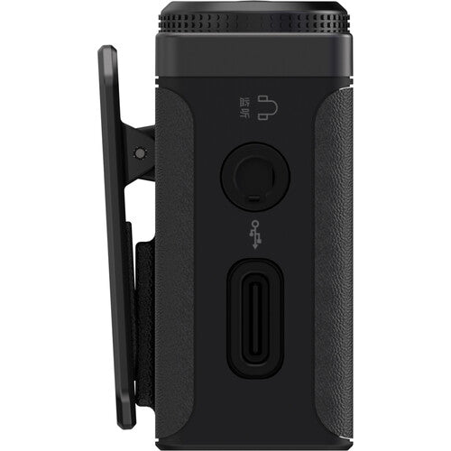 Hollyland LARK MAX Duo 2-Person Wireless Microphone System (2.4 GHz, Black) with 2x Omnidirectional Lavalier Microphone Kit