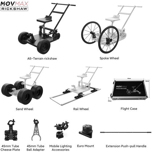 MOVMAX All-Terrain Rickshaw