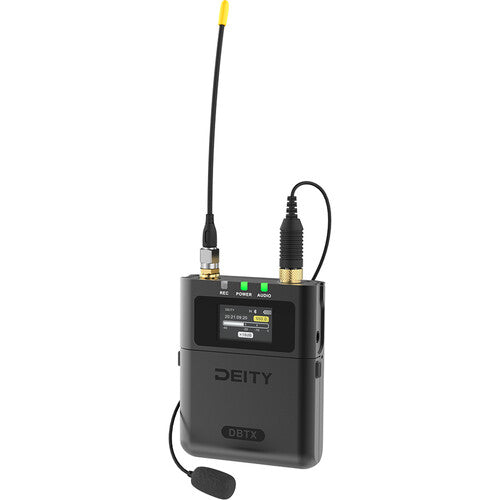 Deity Microphones Theos DBTX Digital Wireless Bodypack Transmitter with Omni Lavalier Microphone (550 to 663 MHz)