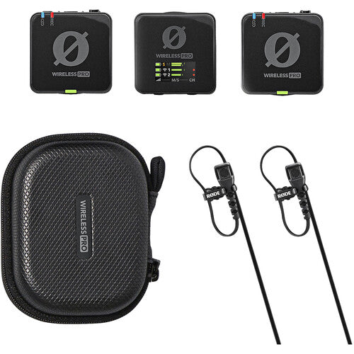RODE Wireless PRO 2-Person Clip-On Wireless Microphone System